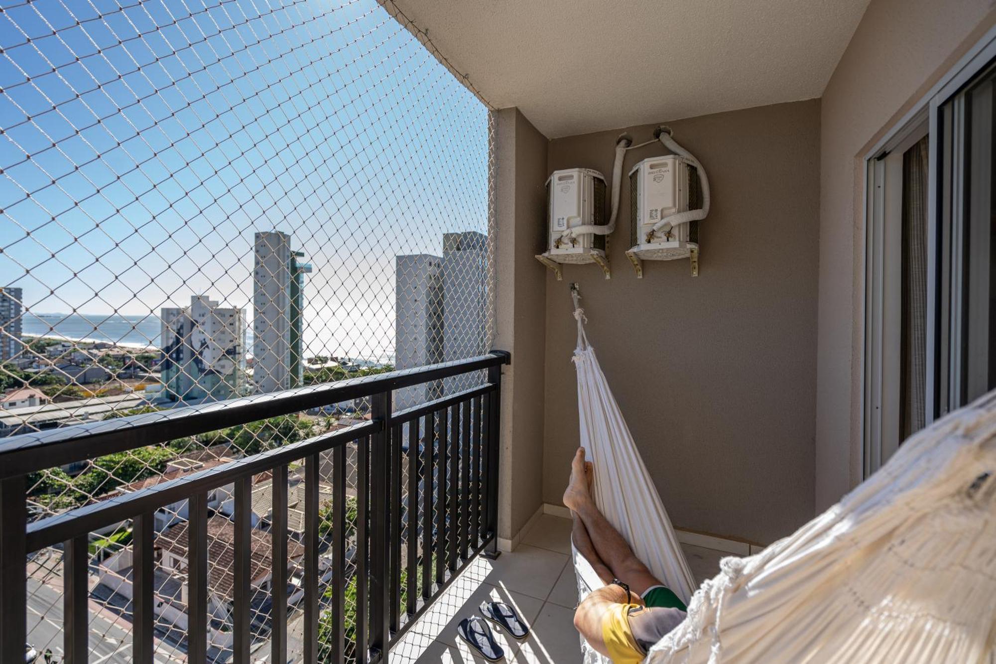 Apartamentos Em Bal Picarras 150 M Da Praia Com Sacada, Wi-Fi, Piscina, Portaria 24H, Playground E Vaga De Garagem 객실 사진