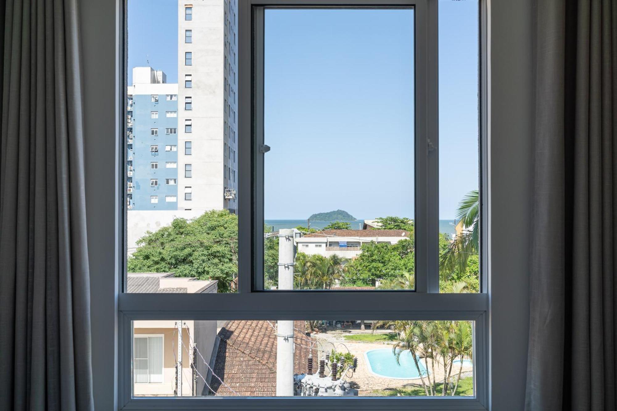 Apartamentos Em Bal Picarras 150 M Da Praia Com Sacada, Wi-Fi, Piscina, Portaria 24H, Playground E Vaga De Garagem 객실 사진